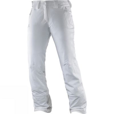 Pantalones Salomon Iceglory Mujer - Blancas - Chile MQC319768